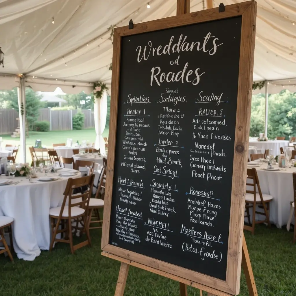 Chalkboard Signage