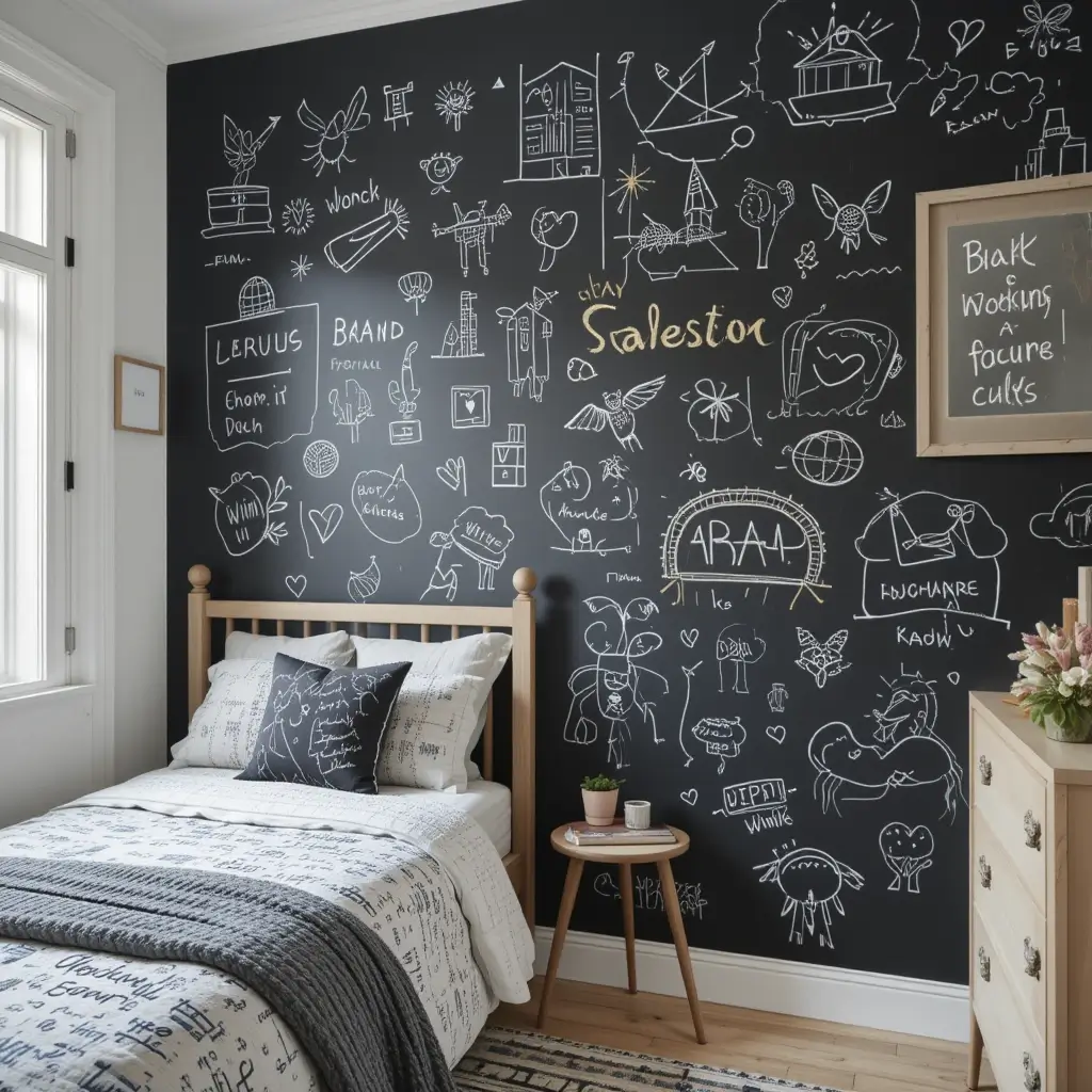Chalkboard Wall for Creativity