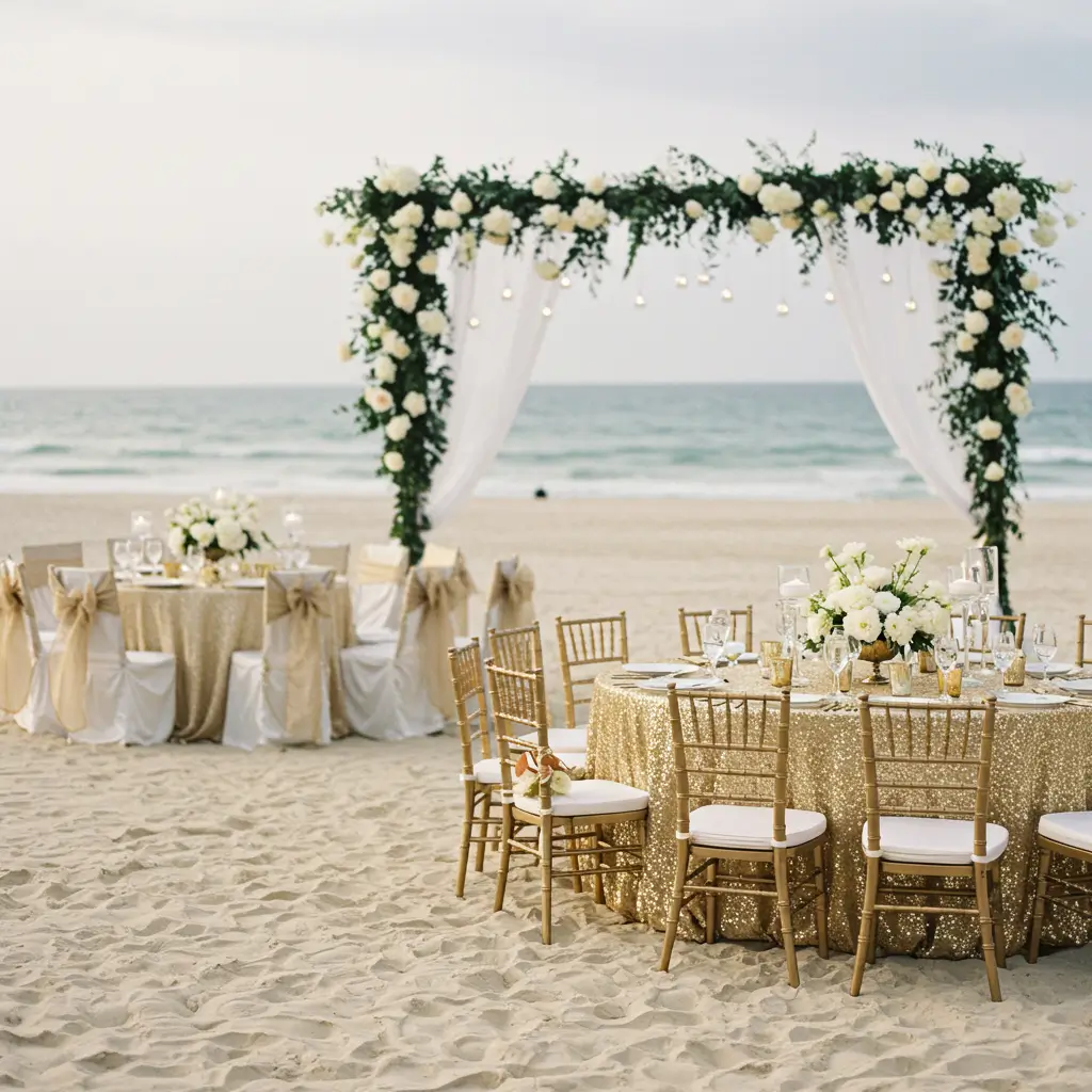 Champagne Sands Glamour