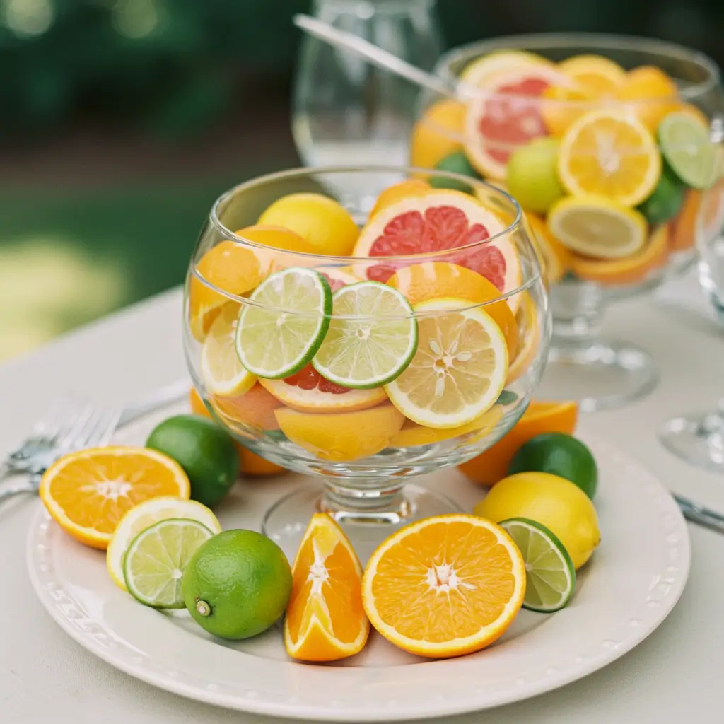 Citrus-Themed Summer Tablescape