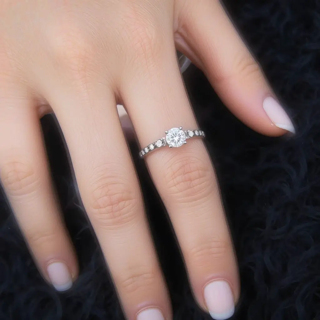 Classic Solitaire Wedding Band