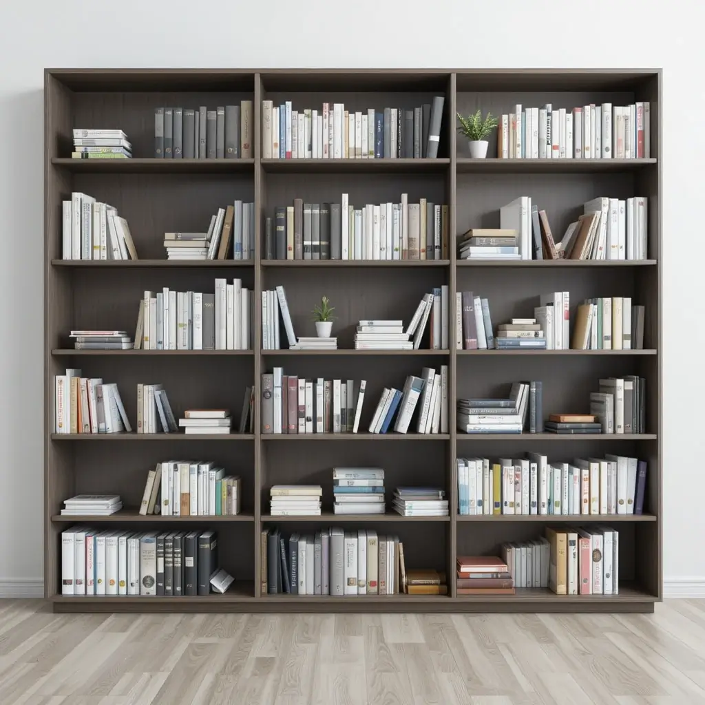 Clutter Free Bookshelves for Financial Literature