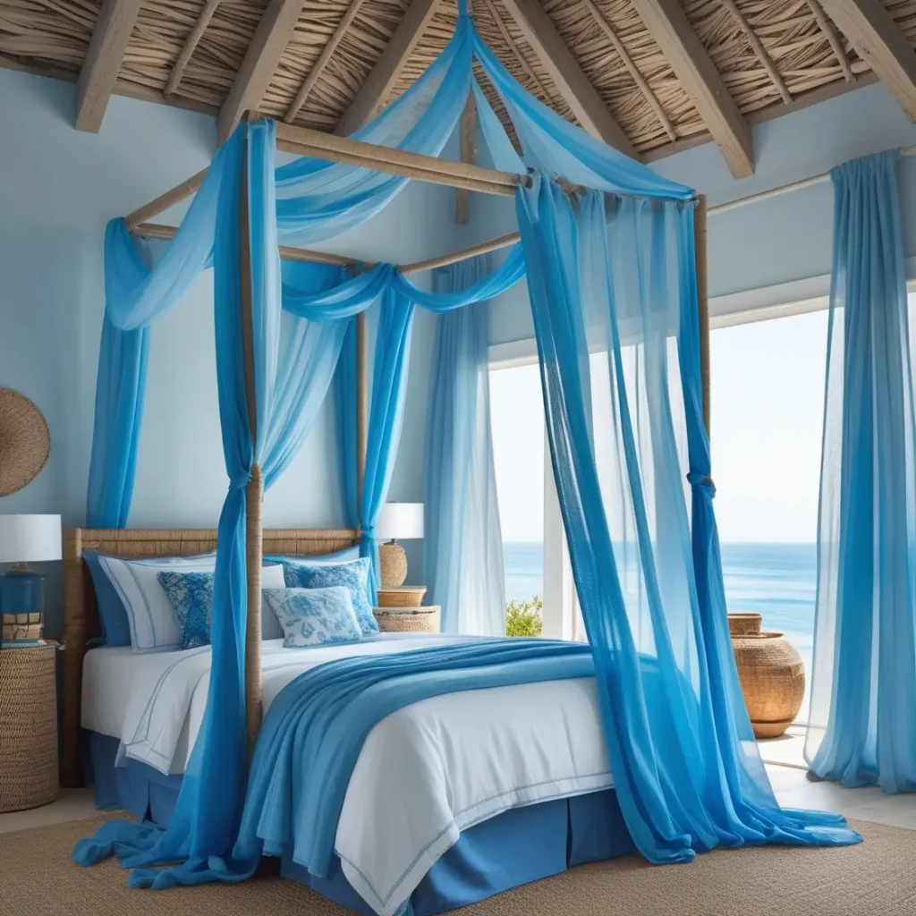 Coastal Canopy Bed