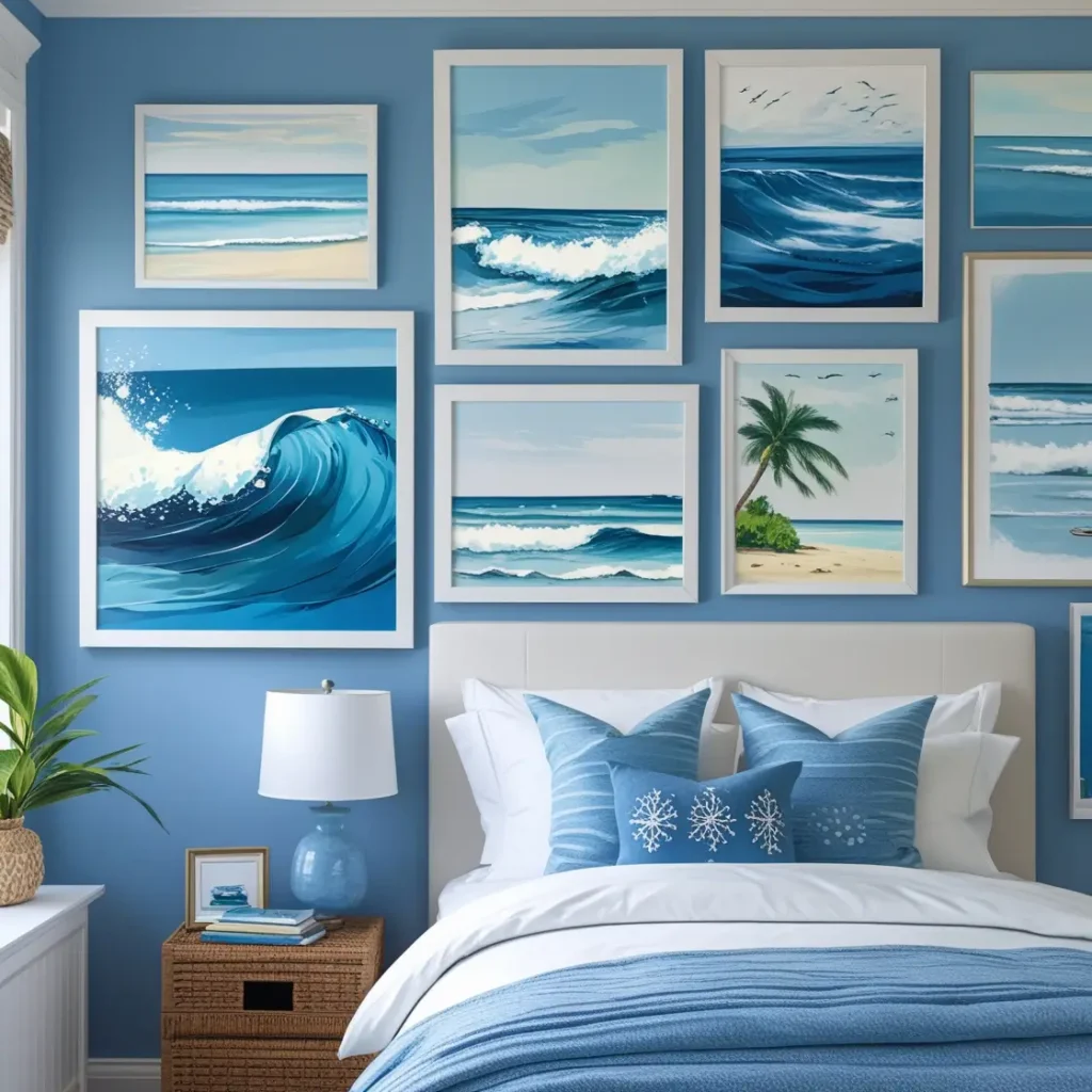 Coastal Gallery Wall
