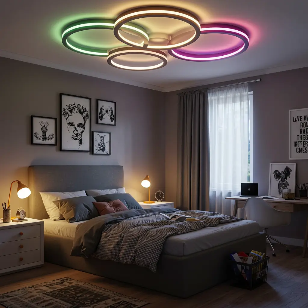 Color-Changing LED Fixtures