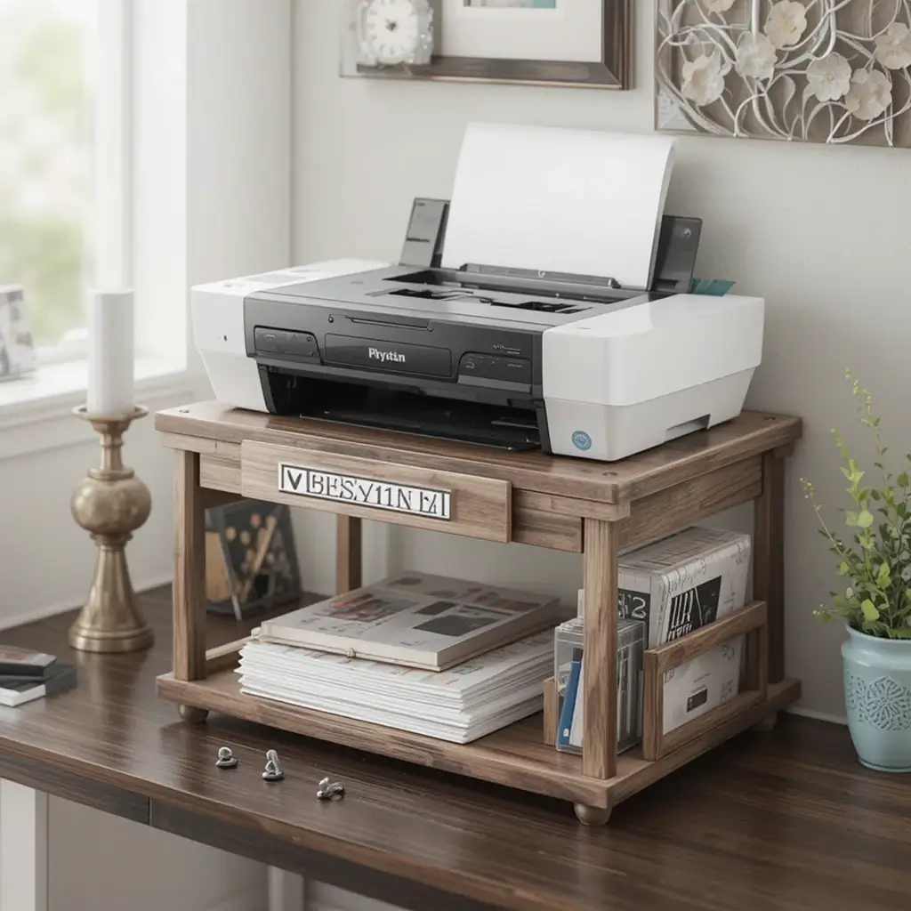 Compact Printer Stand