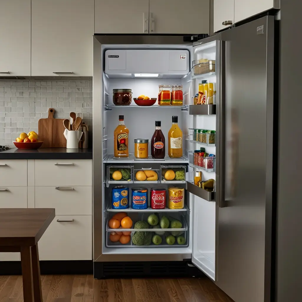 Compact Refrigerator for Space-Saving