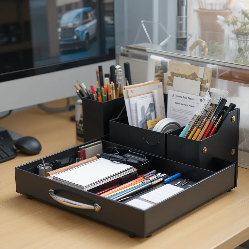 Compact and Practical Desk Organizers