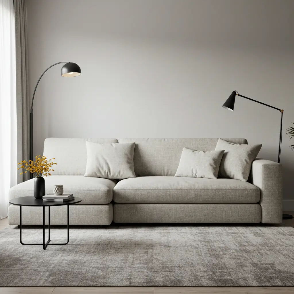Contemporary Minimalist Sofa