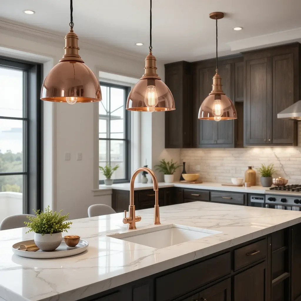 Copper Pendant Lighting