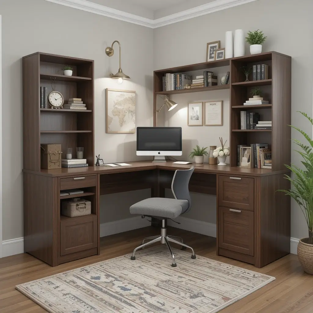 Corner Desks for Smart Use of Space