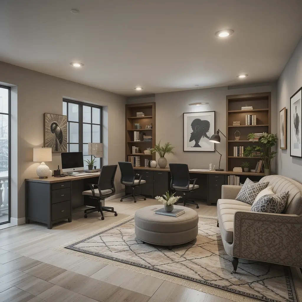 Create an Open-Plan Office with Flexible Zones