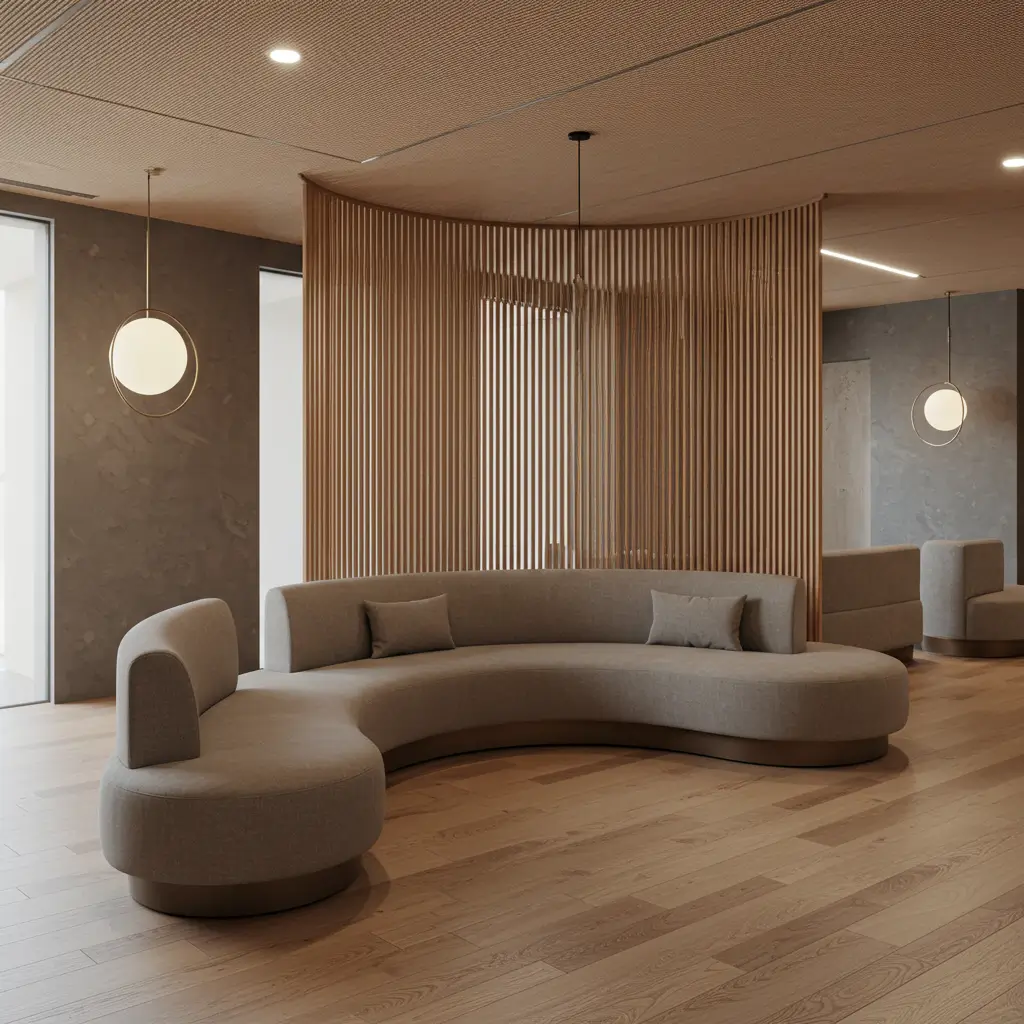 Curved Sofa Design