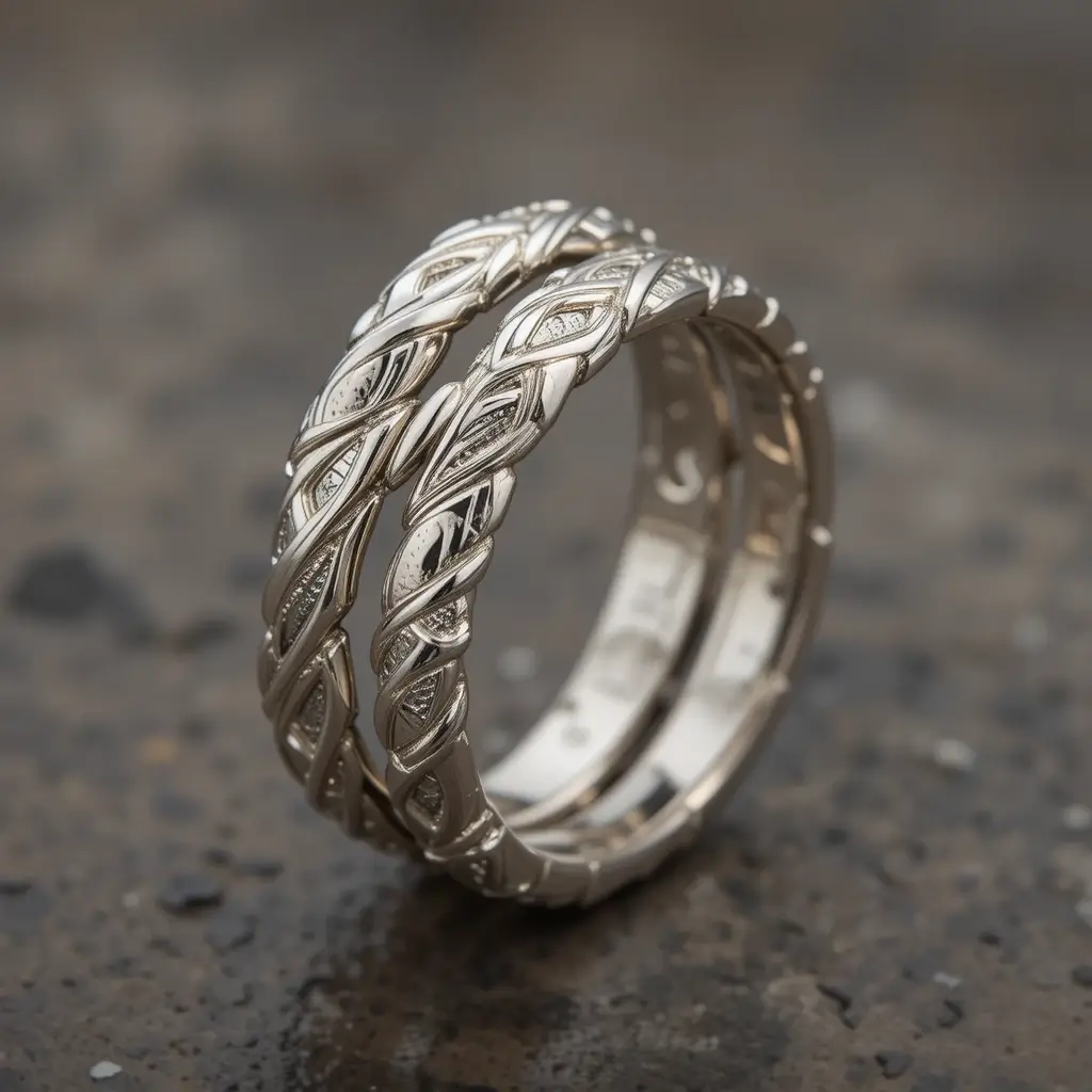 Custom Twisted Stack for Bold Appeal