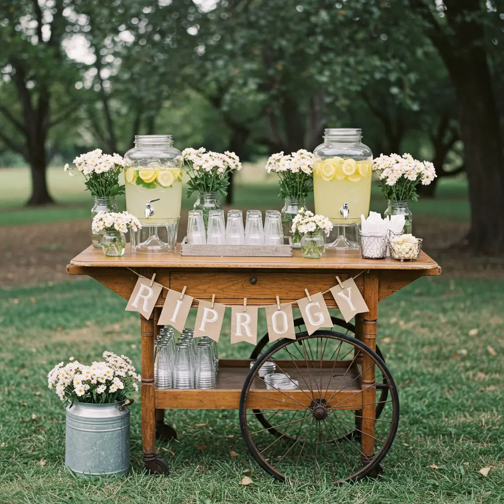 DIY Bar Cart