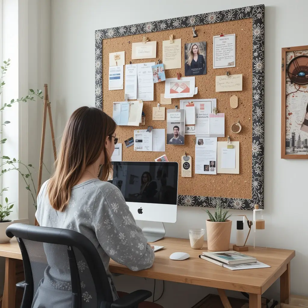 DIY Corkboard or Pegboard
