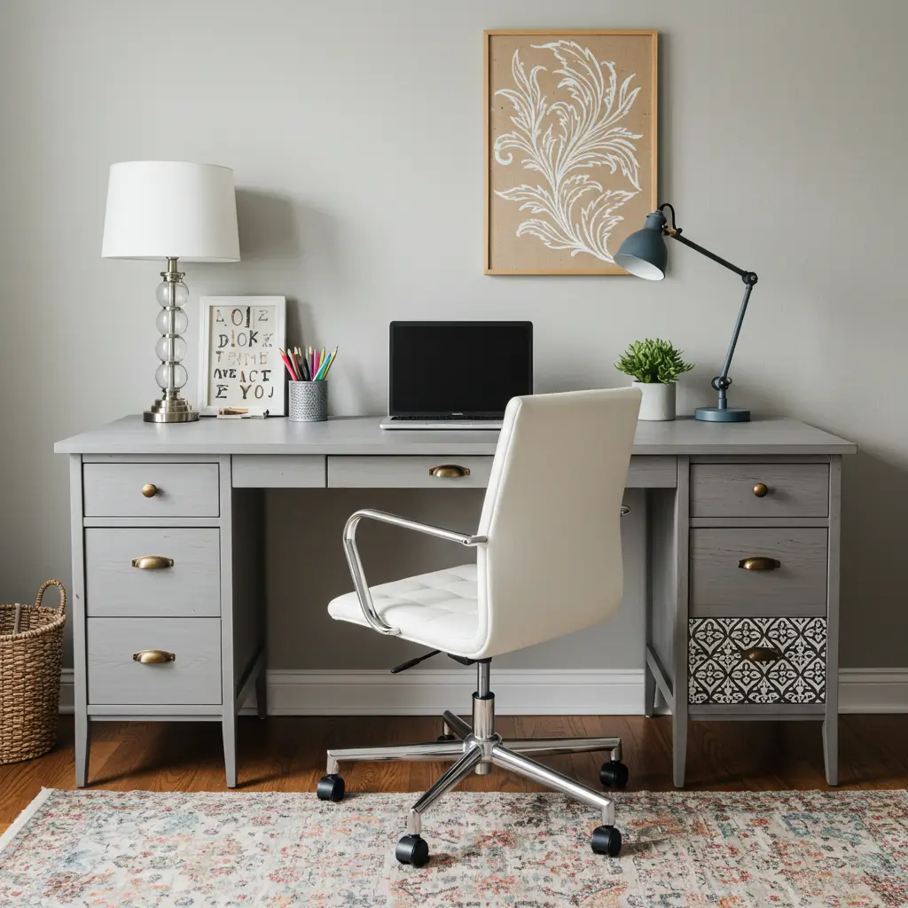 DIY Desk with Personal Touches
