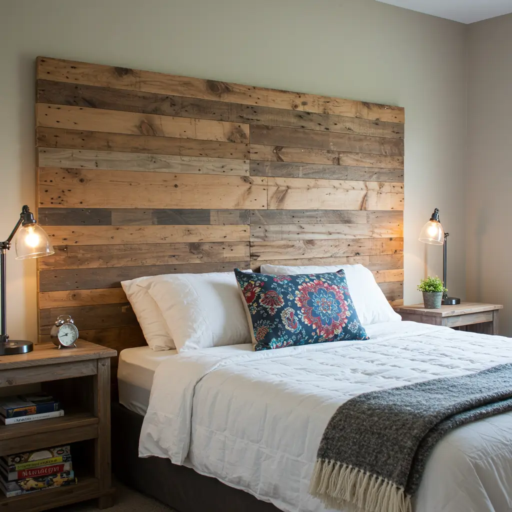 DIY Pallet Wood Headboards