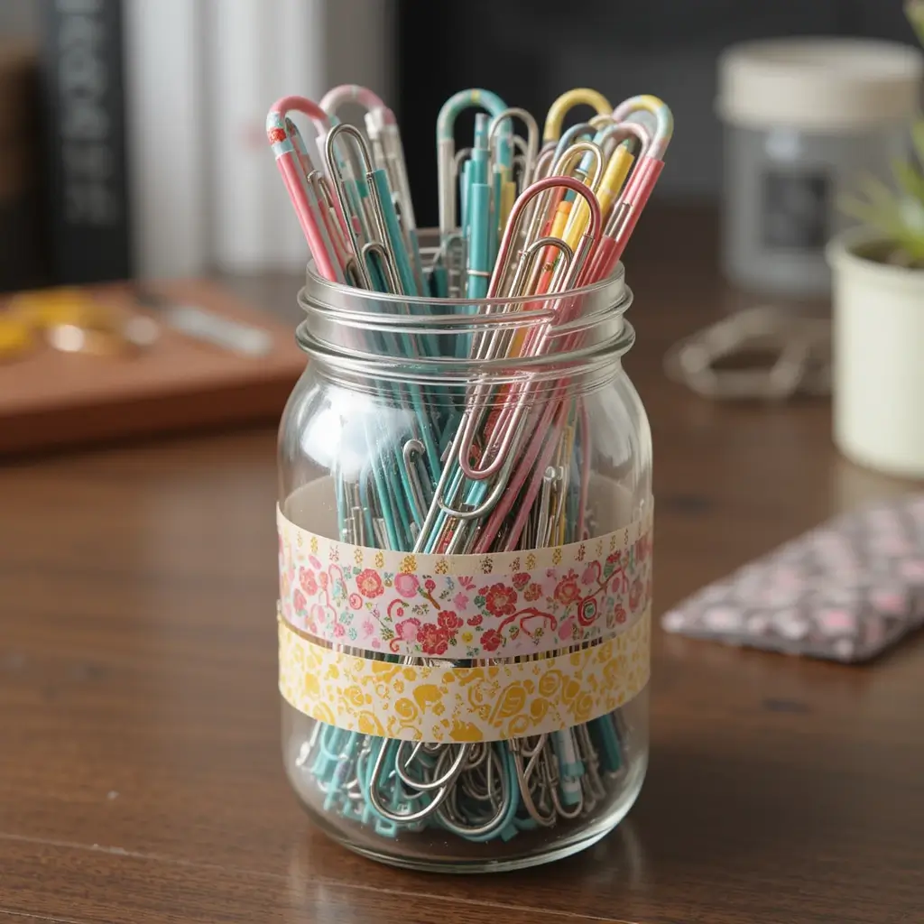 DIY Paperclip Holder