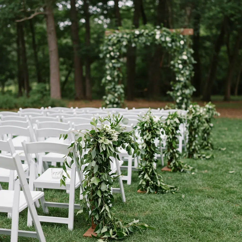 Decorate with Greenery Over Flowers