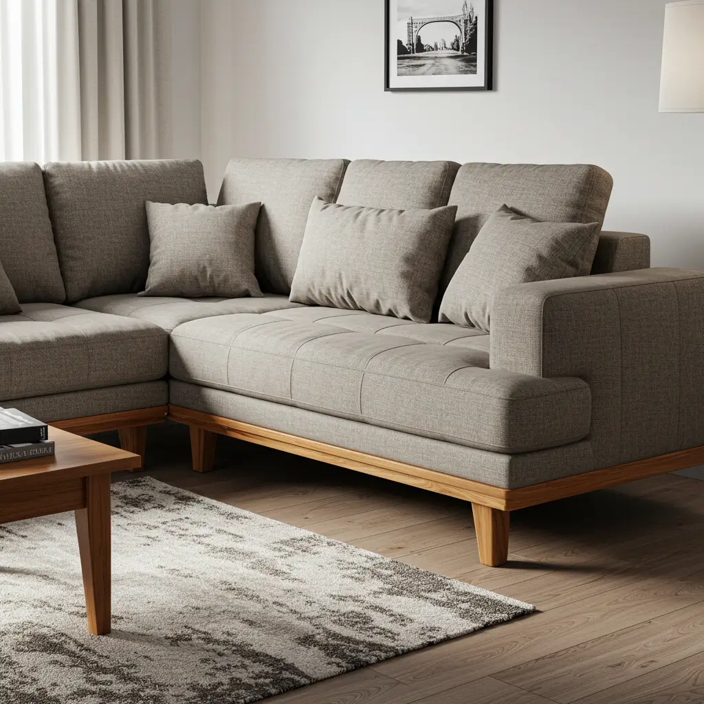 Deep-Seat Sectional for Ultimate Comfort