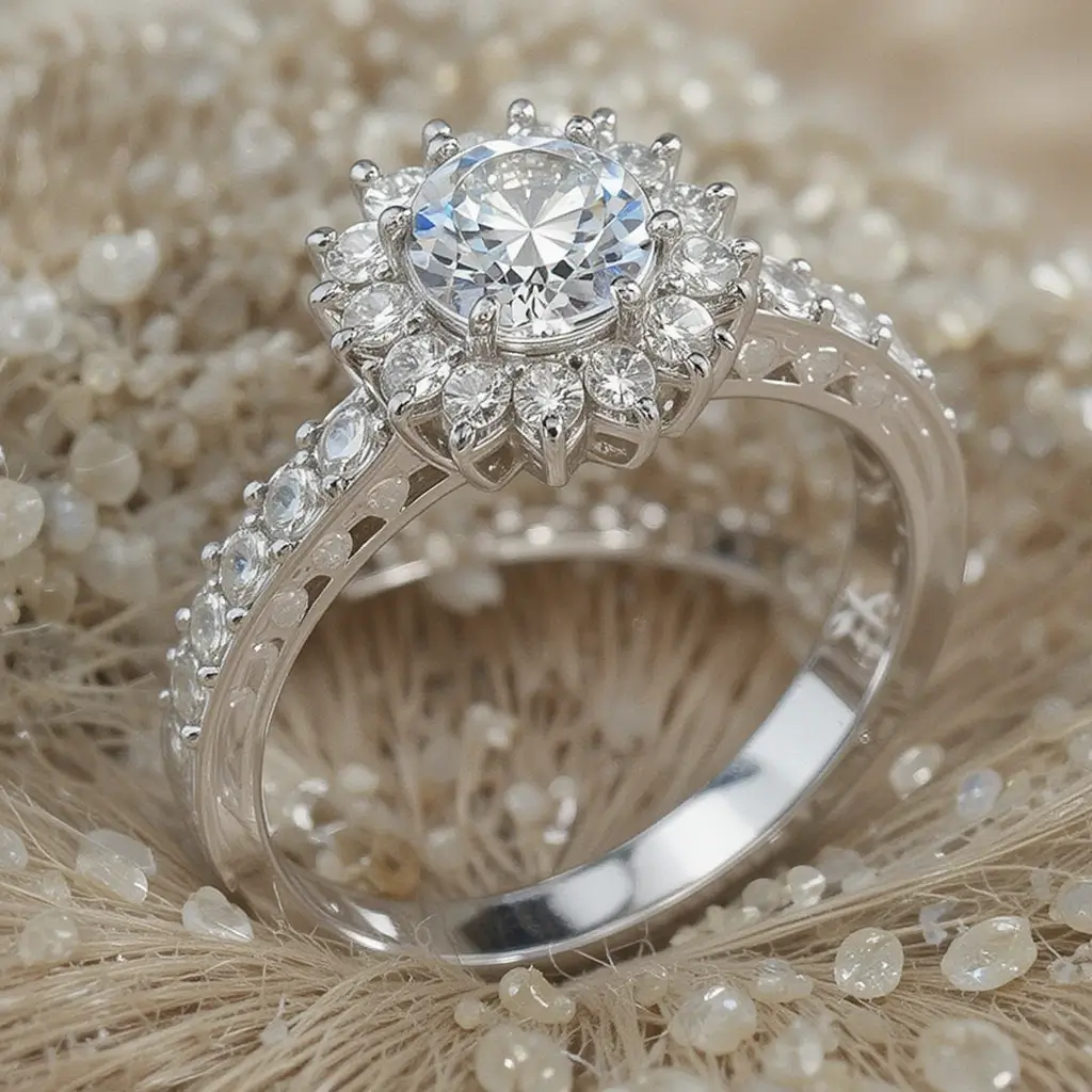 Diamond-Pave Wedding Bands