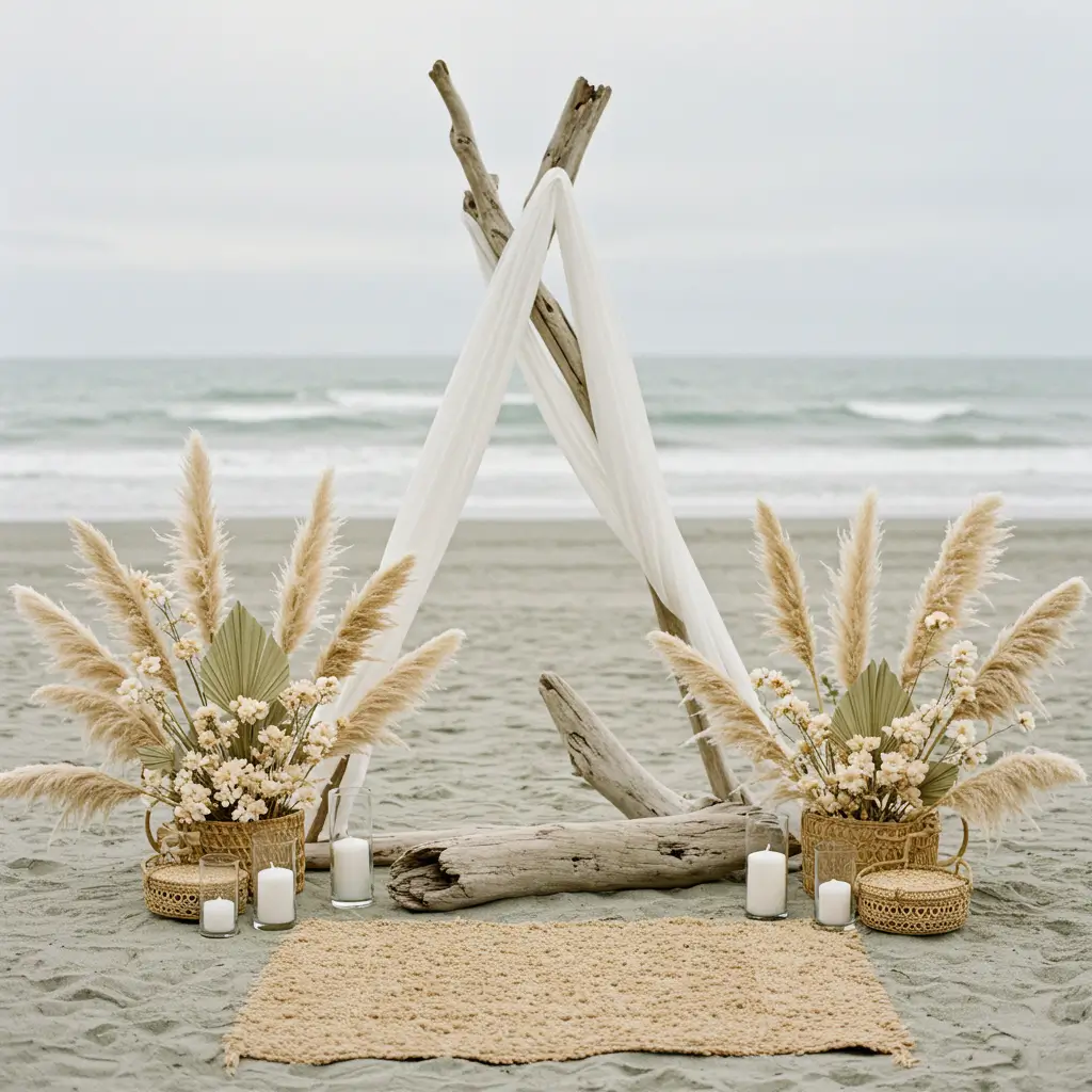 Driftwood and Dried Florals