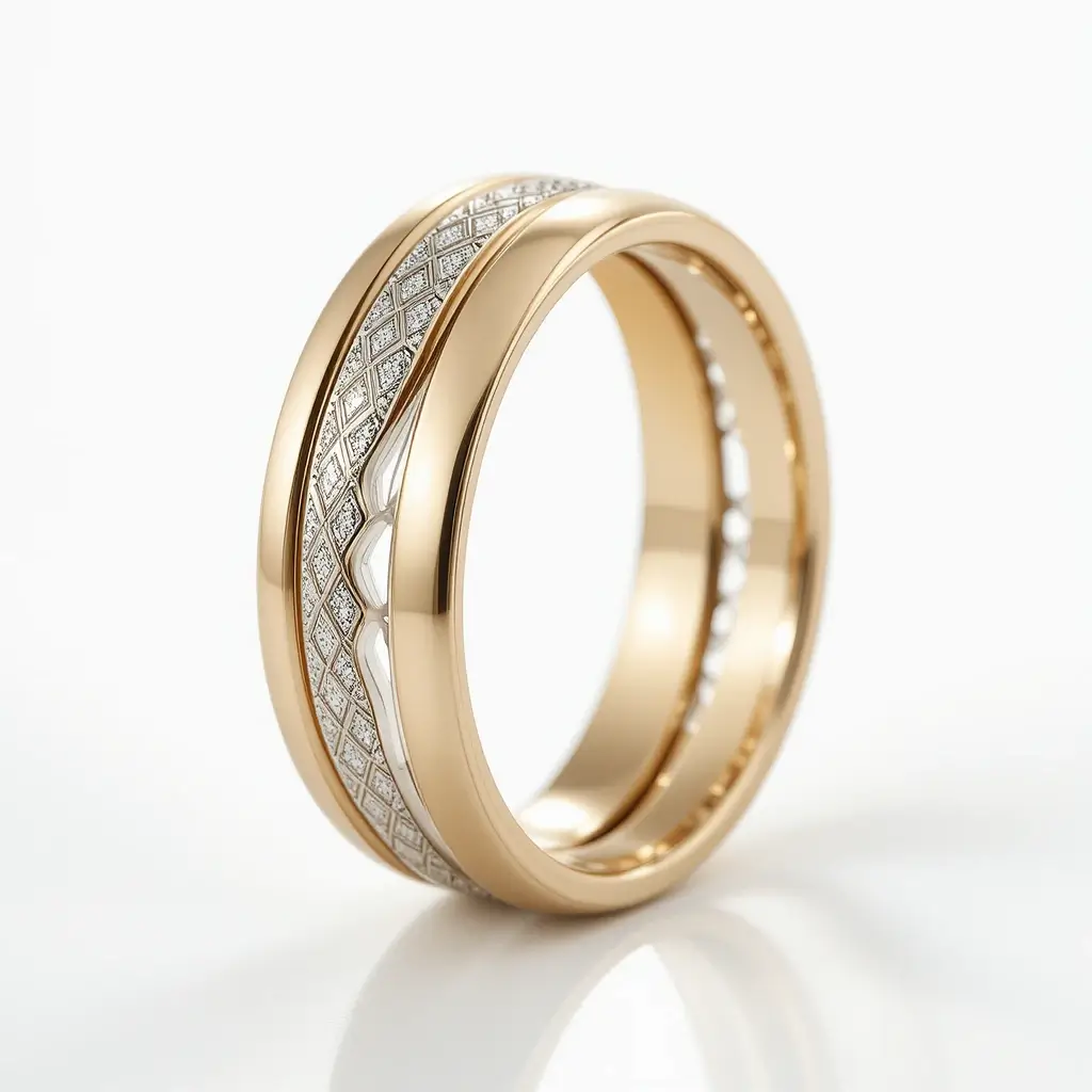 Dual Metal Stack for Contrast and Harmony