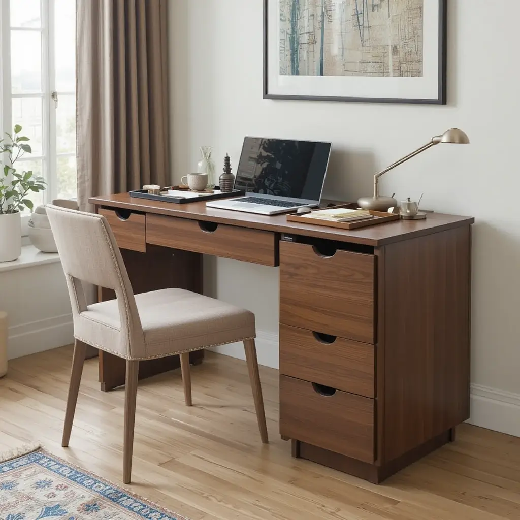 Dual-Purpose Dining and Work Table