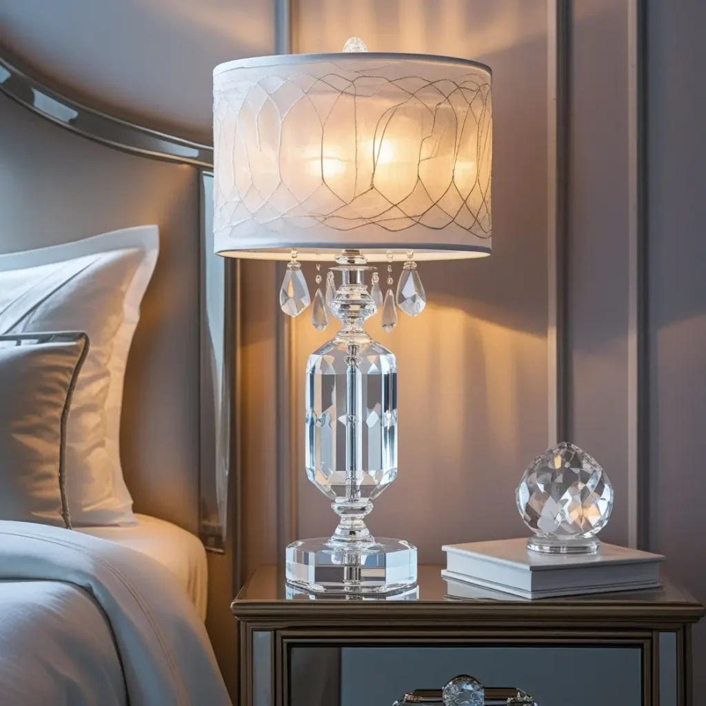 Elegant Crystal Table Lamps
