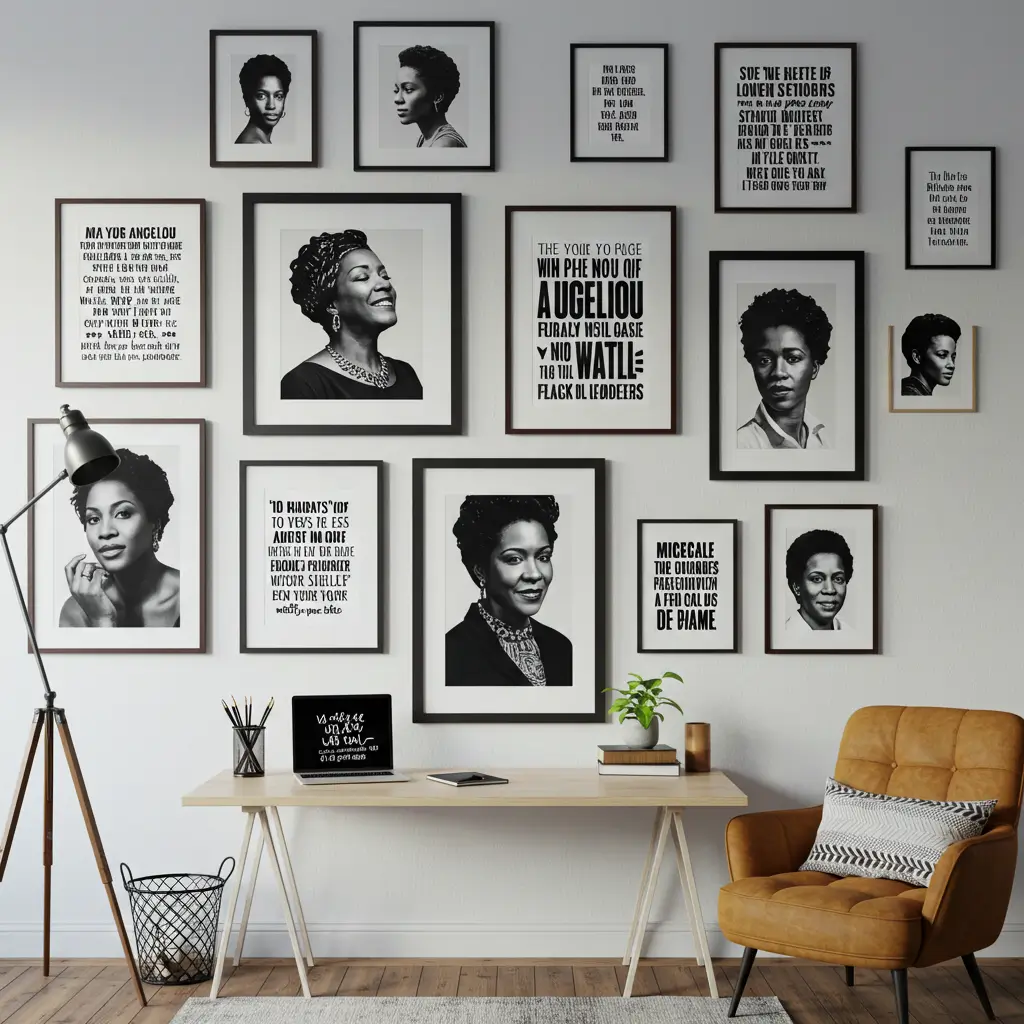 Empowering Quote Wall