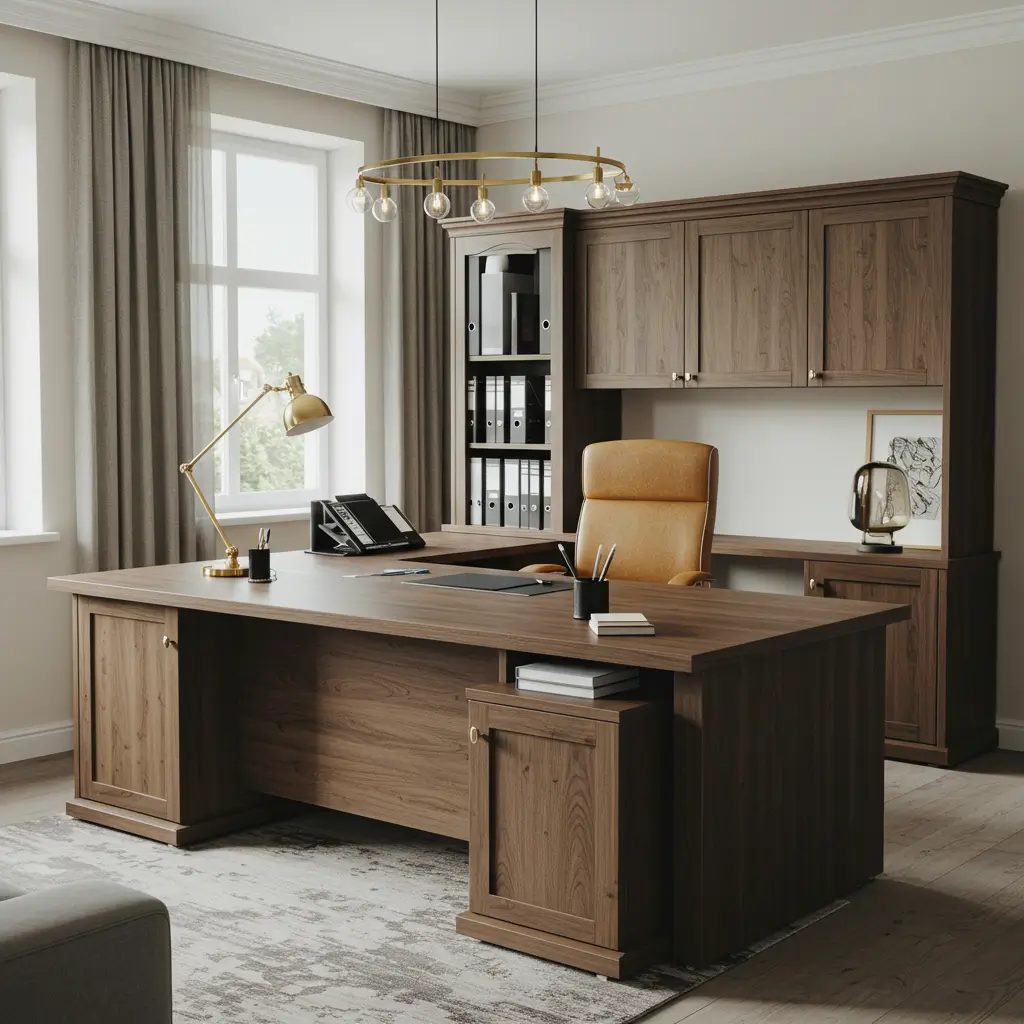 Executive Desk with Storage