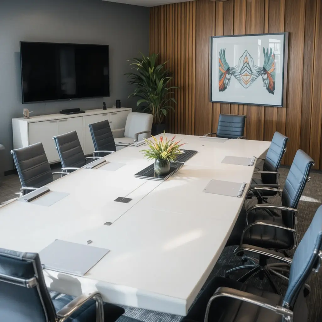 Executive Meeting Table for Team Huddles