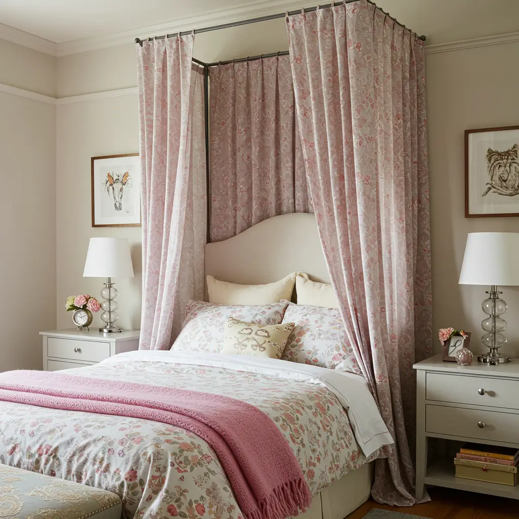 Fabric Canopy Headboards
