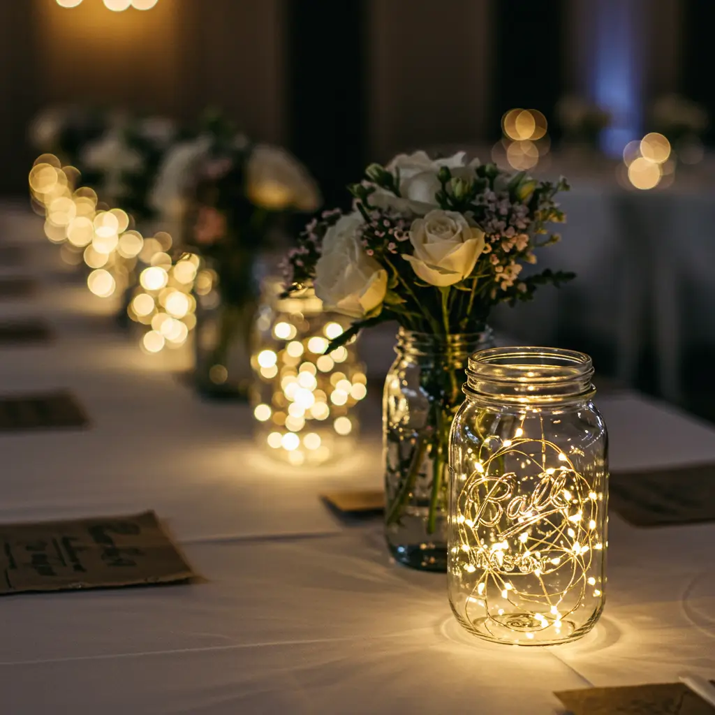Fairy Light Jars