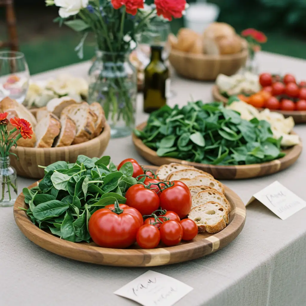 Farm-to-Table Feast Display