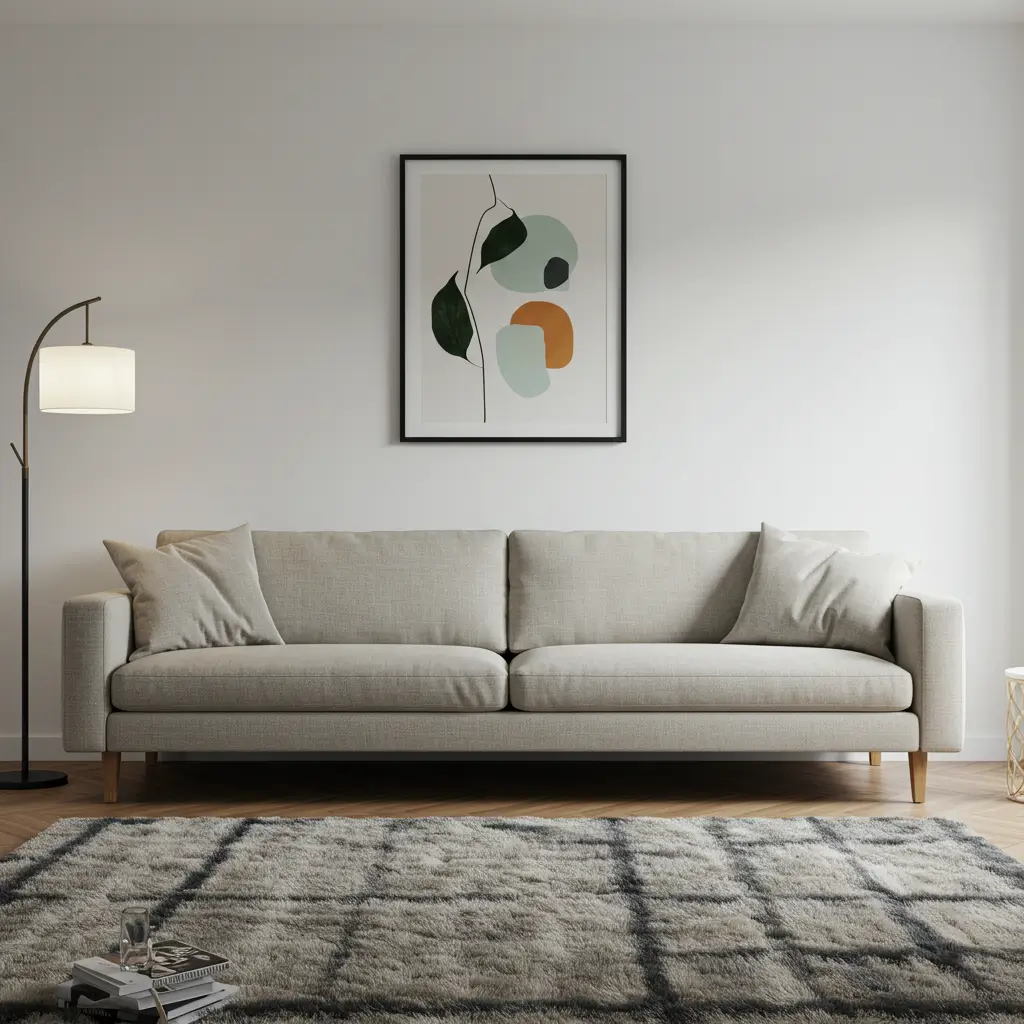 Floating Back Sofa
