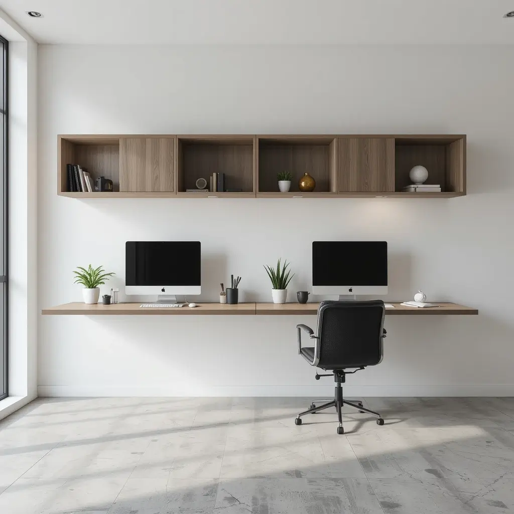 Floating Desks for a Modern Look