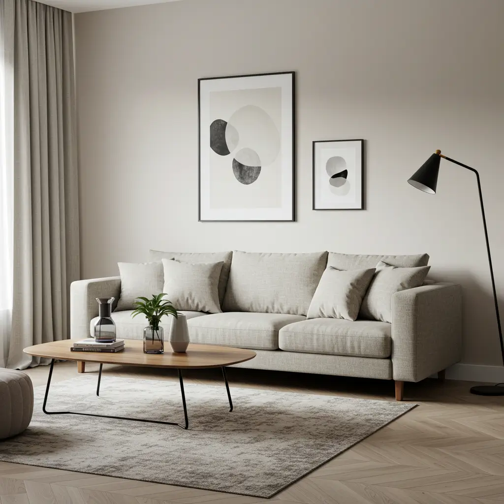 Floating Leg Sofa