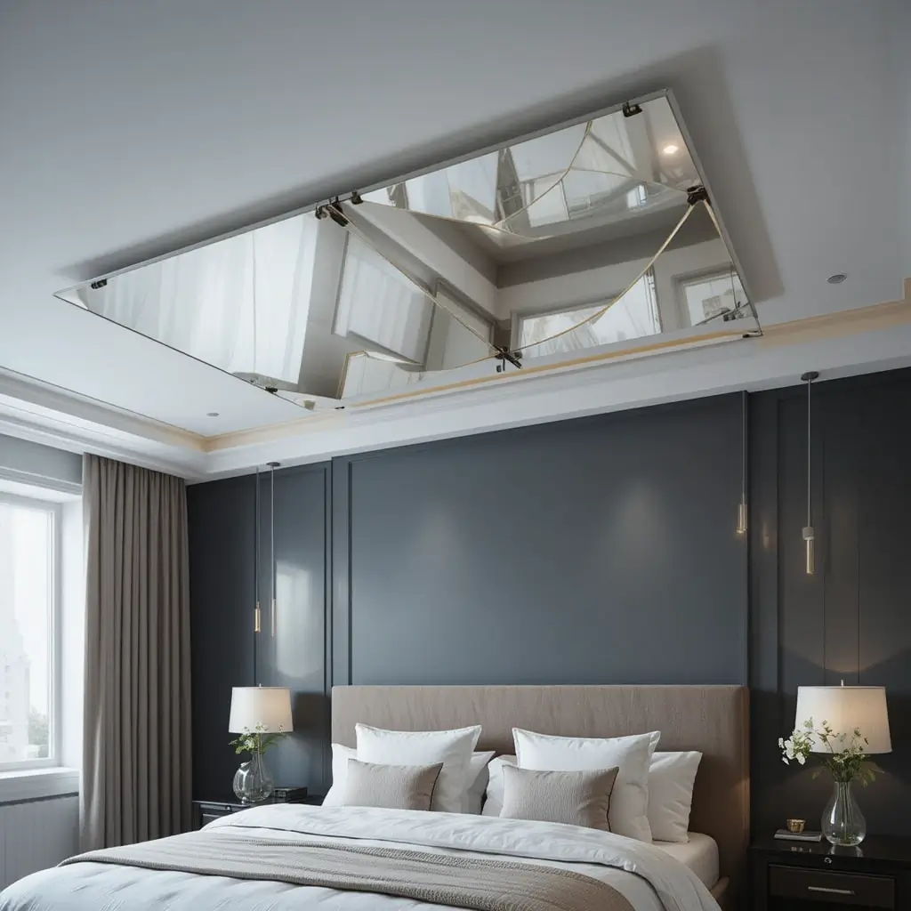 Floating Mirror Ceiling Panel