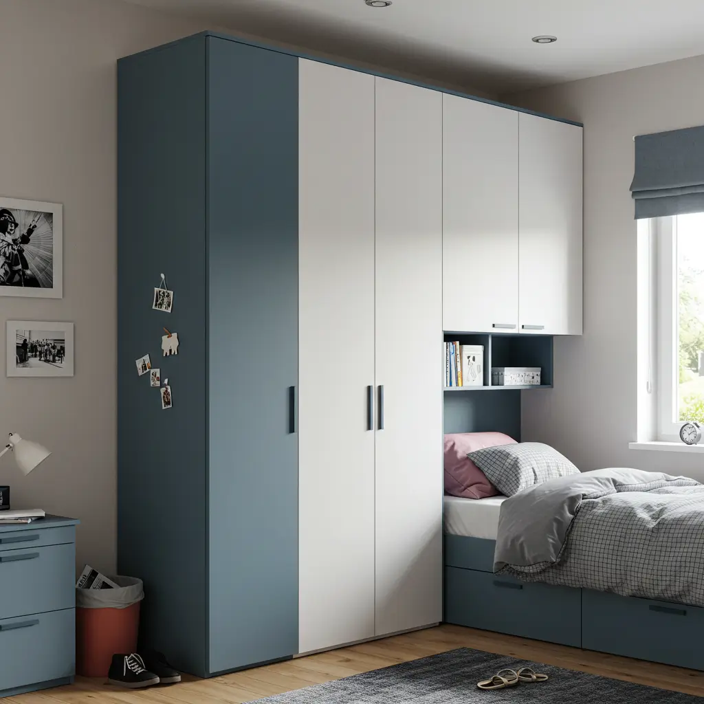 Floor to Ceiling Cupboards to Maximize Height