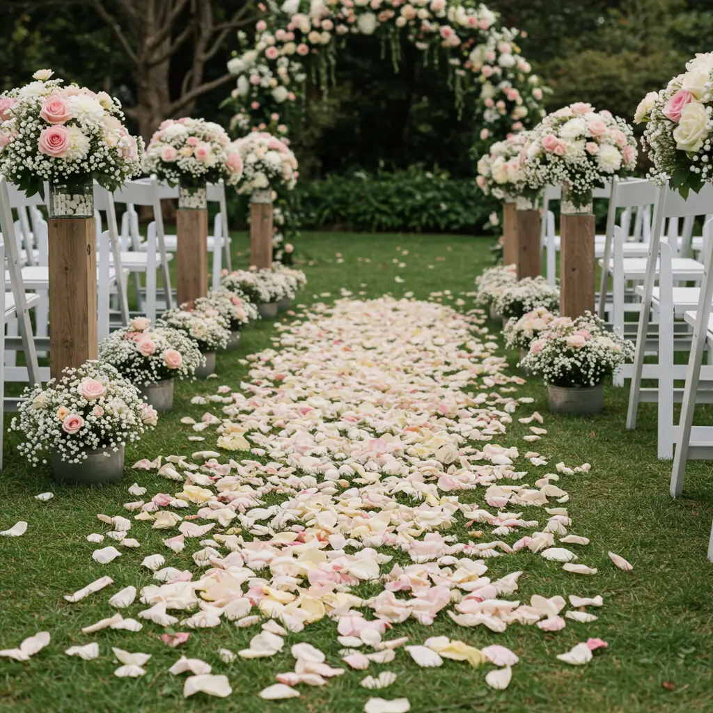Floral Petal Pathway