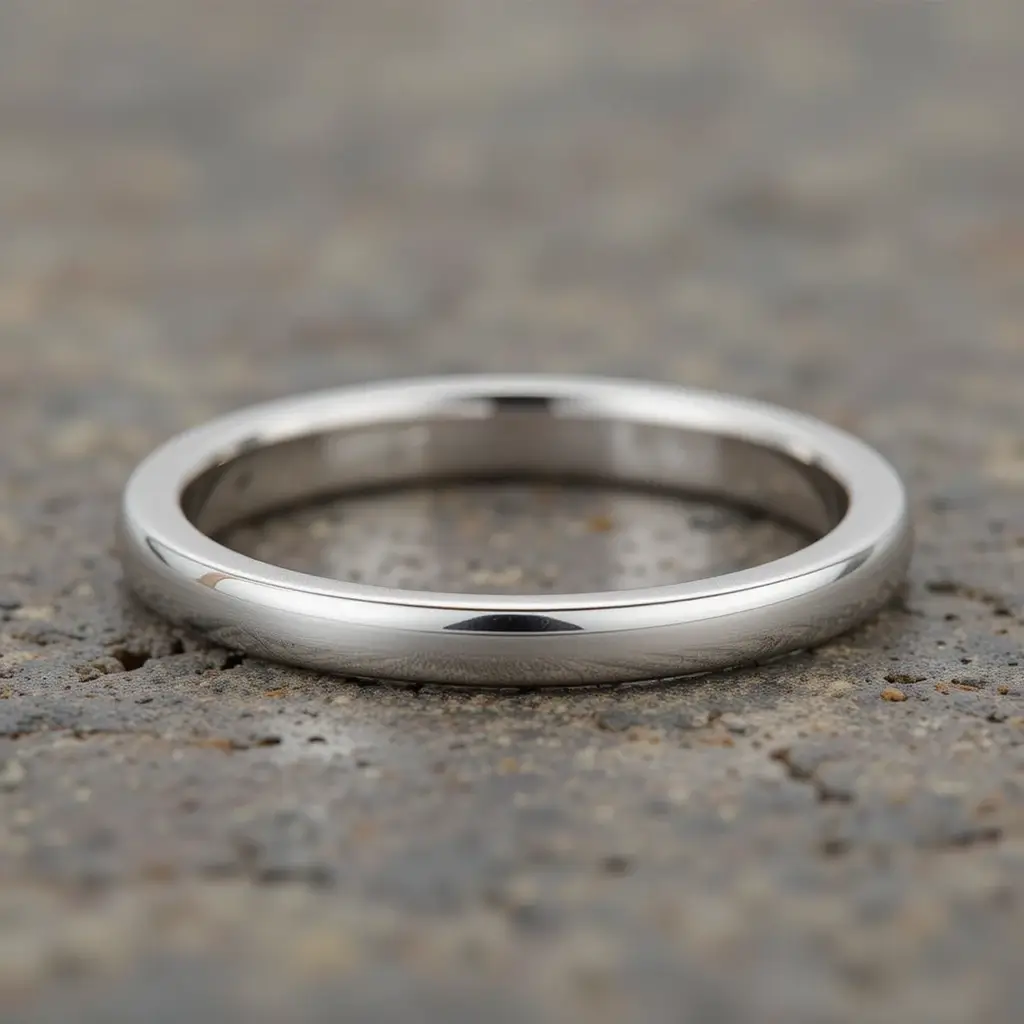 Flush-Set Diamond Band