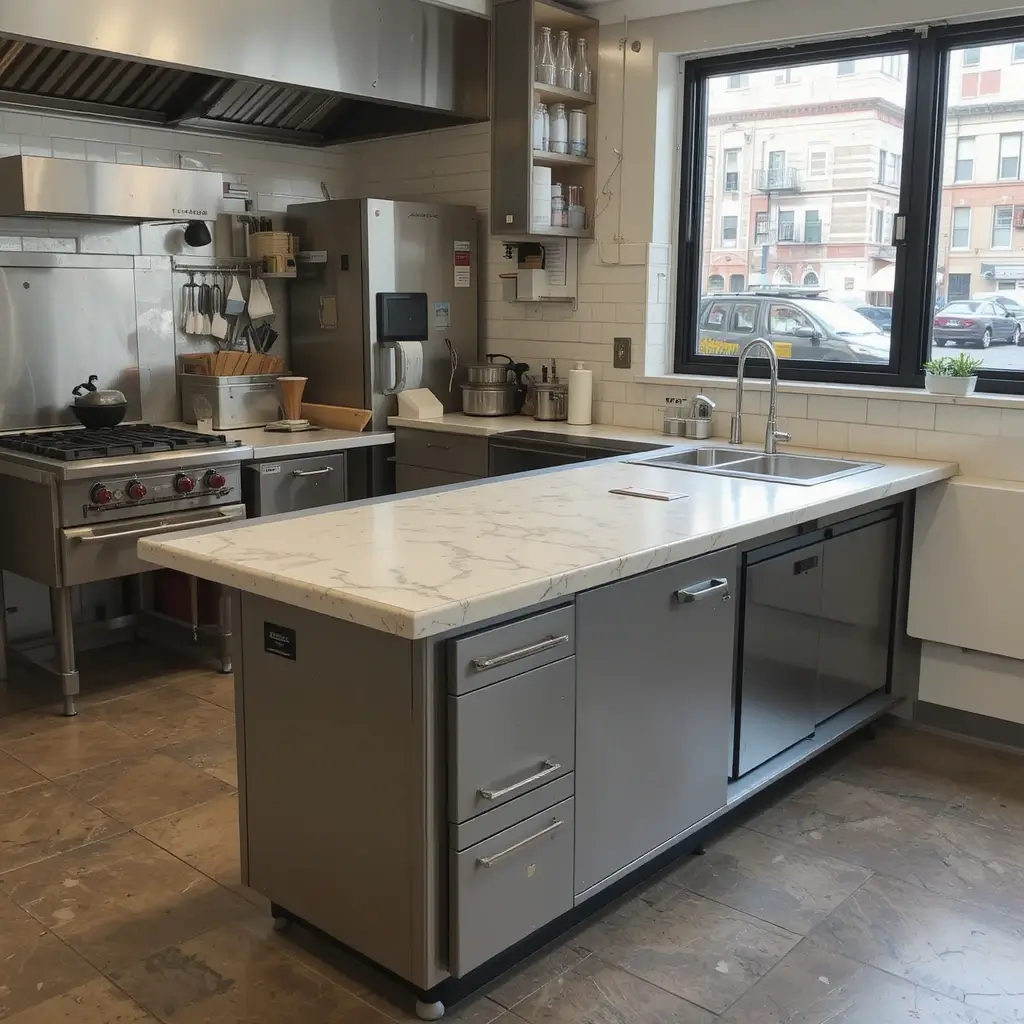 Foldable Countertop Space