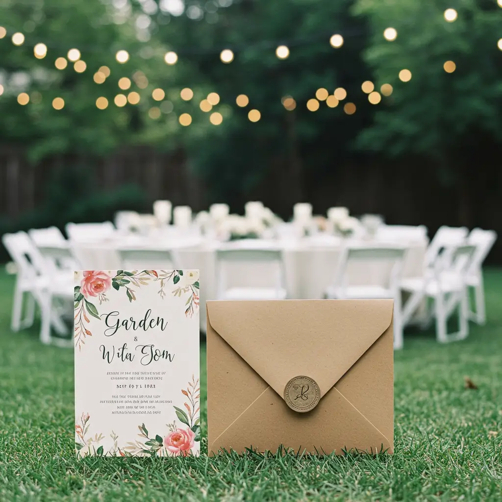 Garden-Inspired Invitations