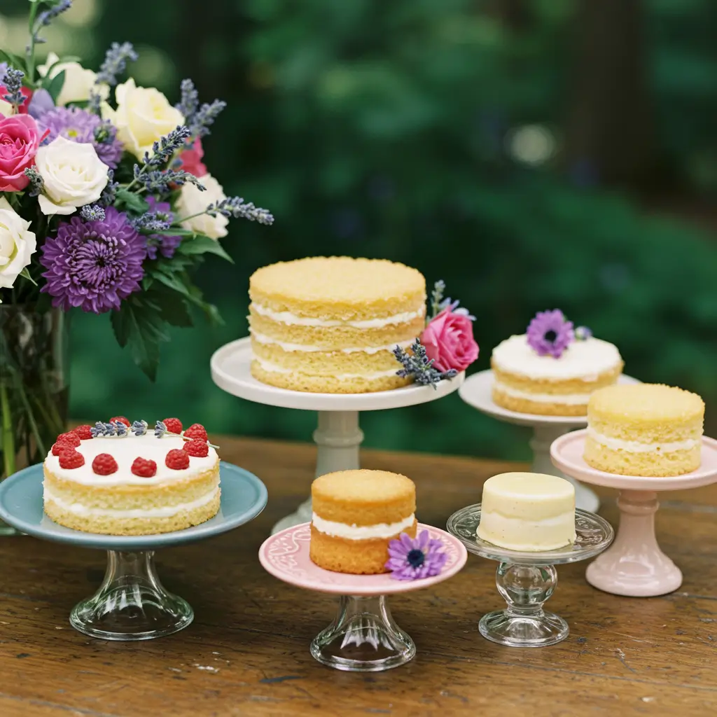 Garden Mini Cake Table