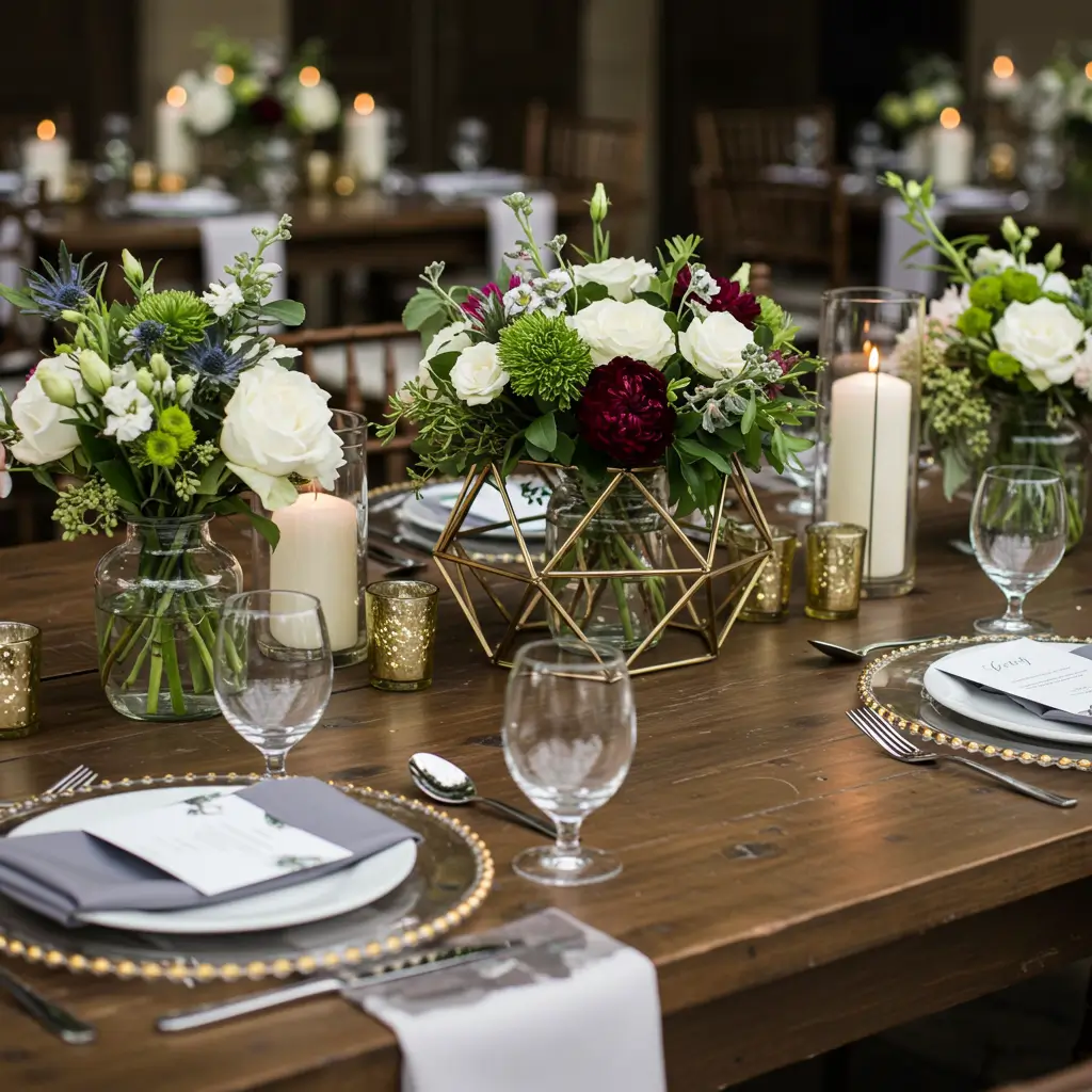 Geometric Table Settings