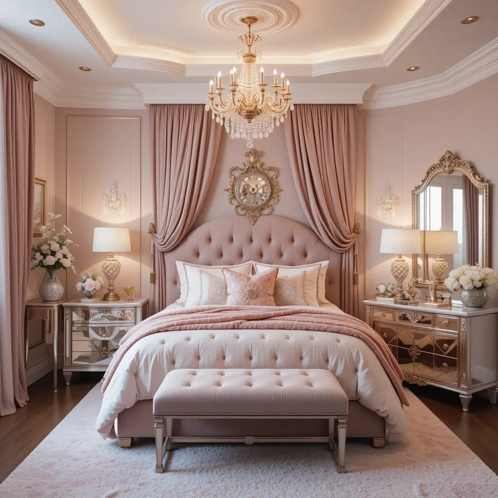 Glamorous Teen Bedroom