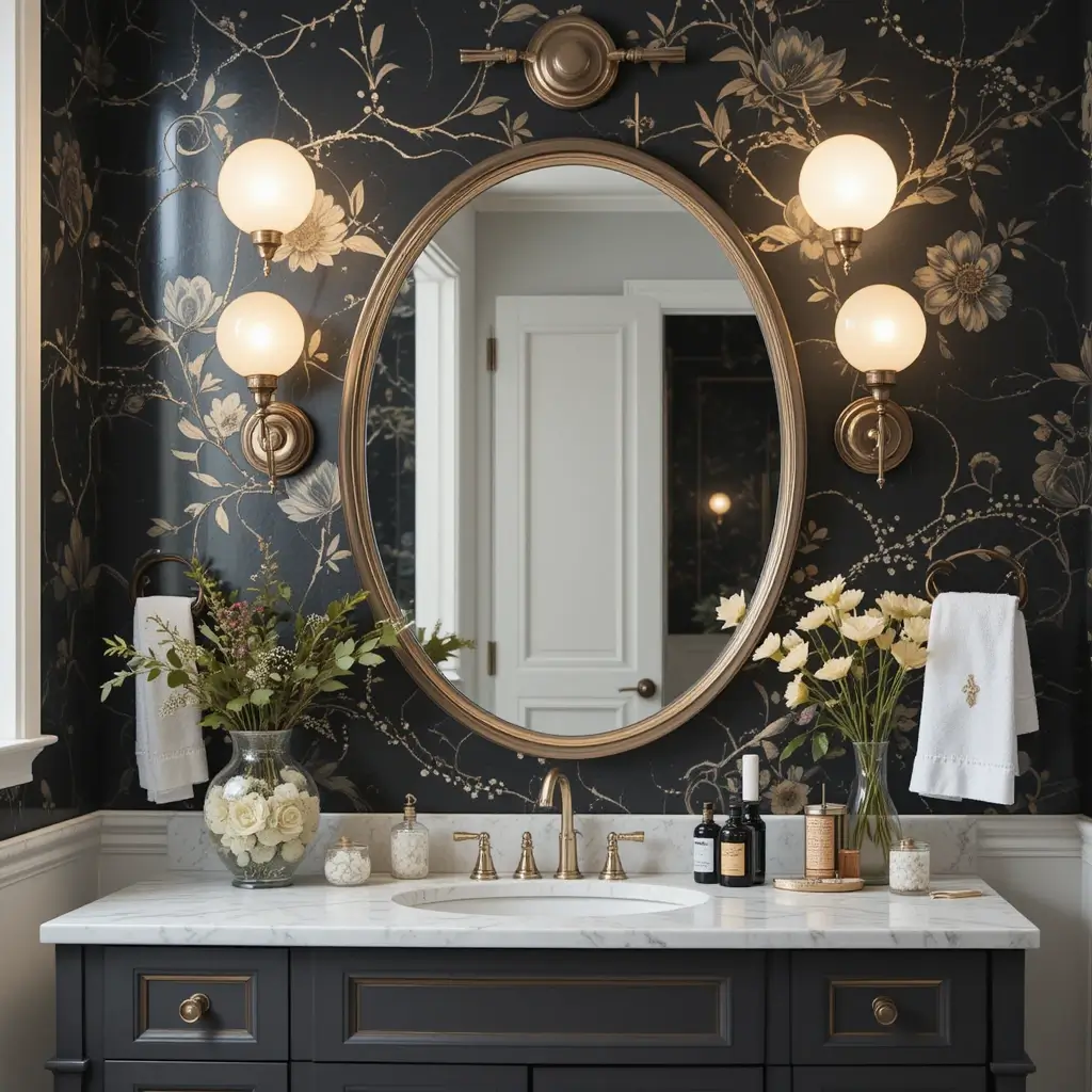 Globe Bulb Vanity Lights for Soft Glam