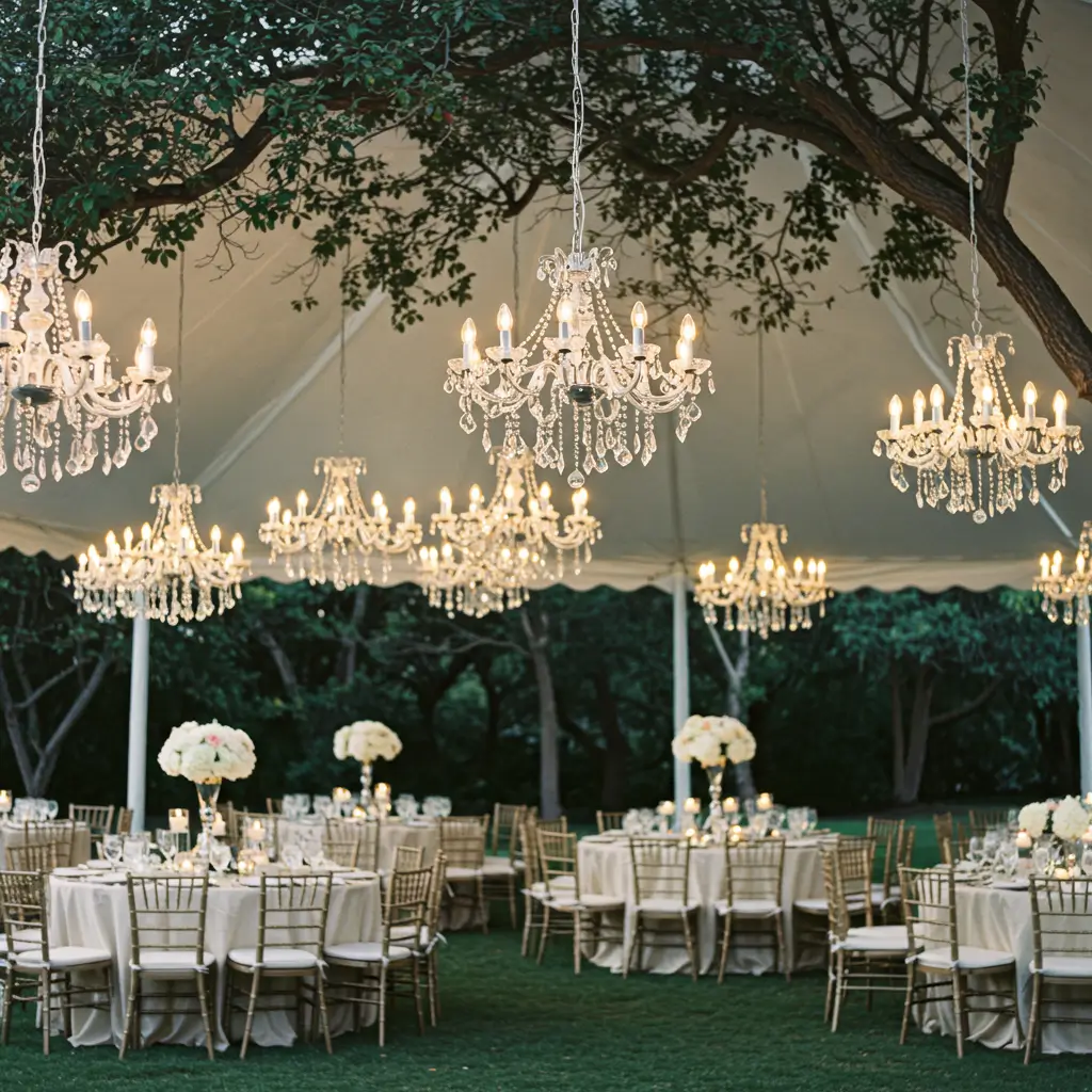 Gold-Embellished Canopies
